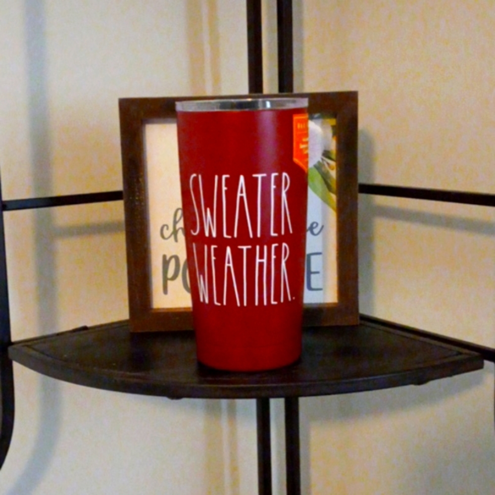 NEW Rae Dunn Insulated Fall Tumbler